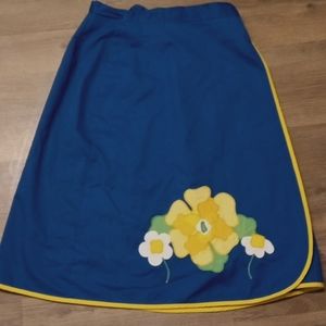 Vintage wrap skirt